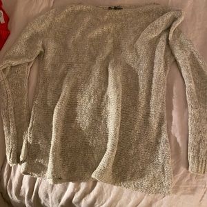 Vince linen crème sweater size M